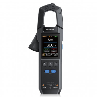 Цифровые токоизмерительные клещи Fnirsi DMC-100 | 600А True RMS 10000 отсчетов